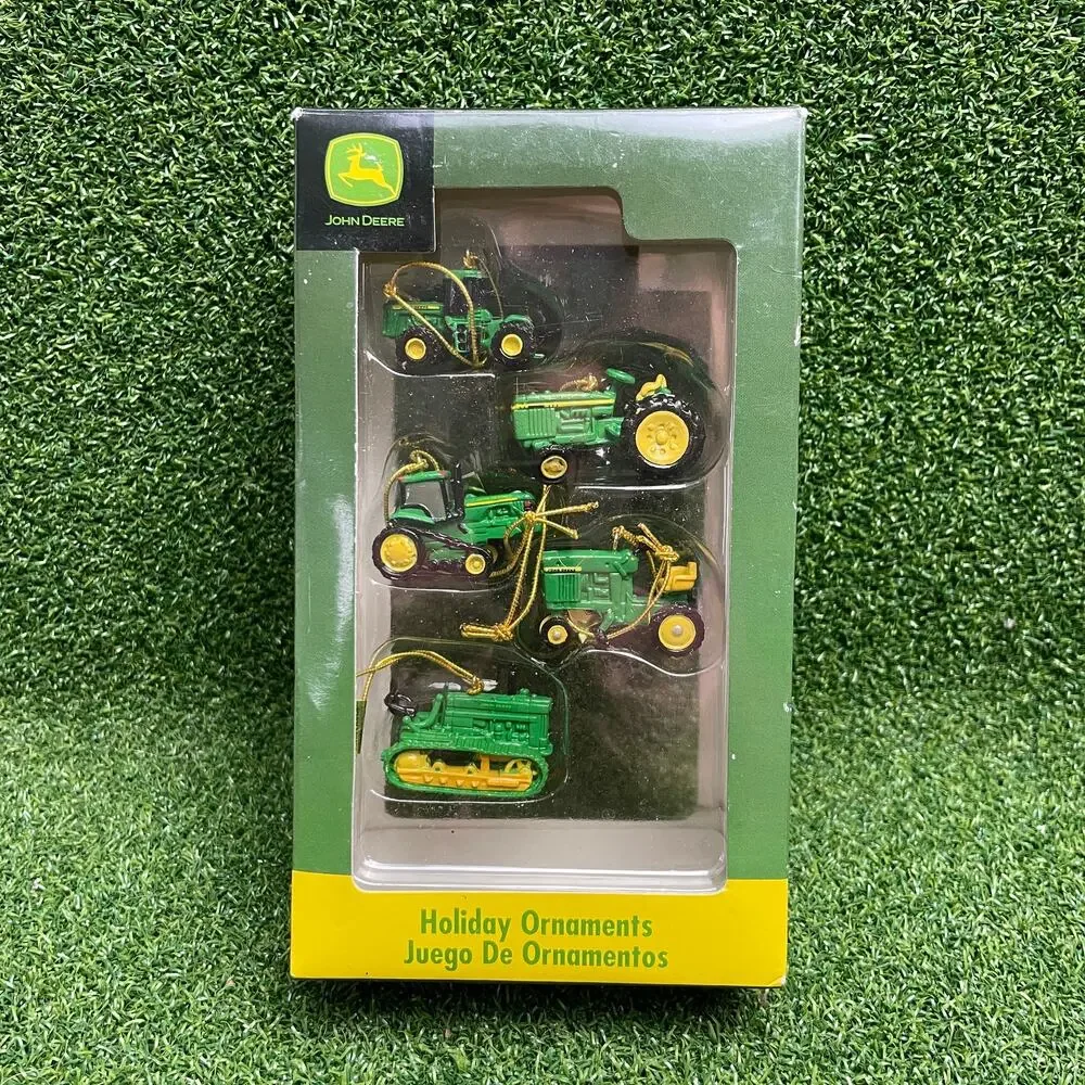 John Deere Enesco 5-piece Holiday Ornament Set
